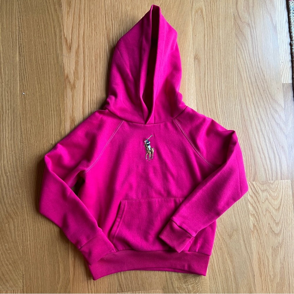 Polo Ralph Lauren 🐎 Big Pony Fleece Hoodie Sweatshirt. NEW!! - Picture 5 of 5